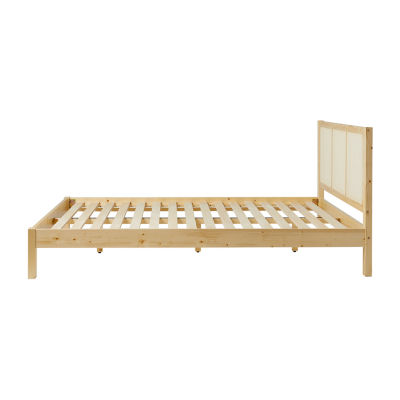 Rattan Wood Bedframe