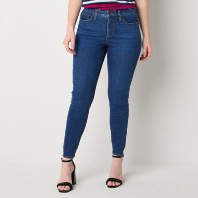 Bold Elements Womens High Rise Skinny Fit Jean