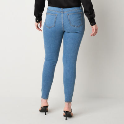 Bold Elements Womens High Rise Skinny Fit Jean