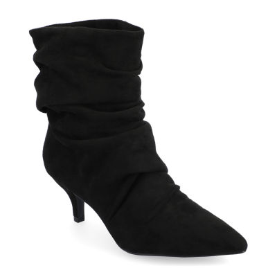 Ladies black hotsell kitten heel boots