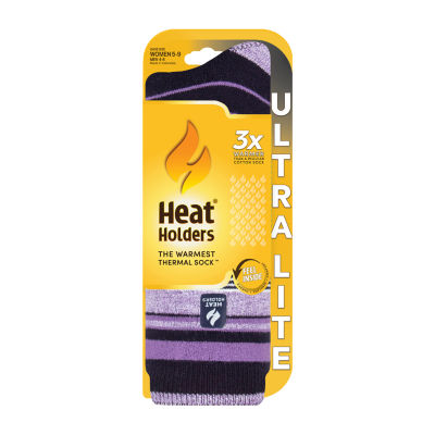 Heat Holders Ultra Lite 1 Pair Crew Socks Womens