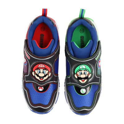 Nintendo Boys Mario Mismatch Slip-On Shoe