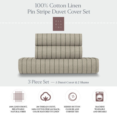 Ella Jayne Cotton 3-pc. Duvet Cover Set