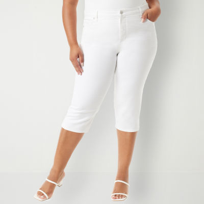 Gloria vanderbilt amanda on sale capris plus size