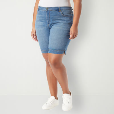 Gloria Vanderbilt | Shorts | Gloria Vanderbilt Amanda Coral All Around Slimming Effect Bermuda Short 16 666f1cdd64f5a28a7d775c3b