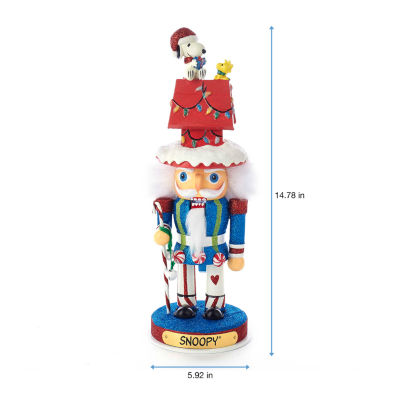 Kurt Adler 12-Inch Snoopy Hollywood Snoopy Christmas Nutcracker