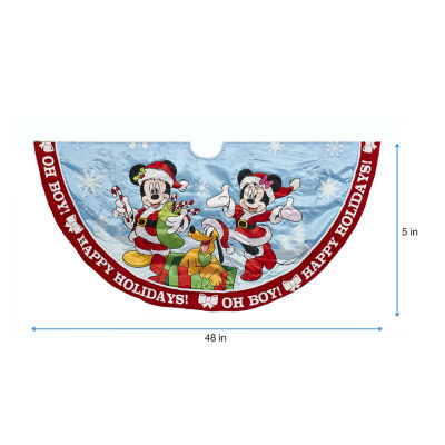 Kurt Adler Mickey And Minnie Indoor Tree Skirt