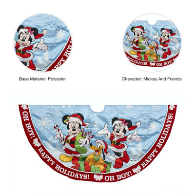 Kurt Adler Mickey And Minnie Indoor Tree Skirt