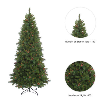 Kurt Adler 7 1/2 Foot Spruce Christmas Tree