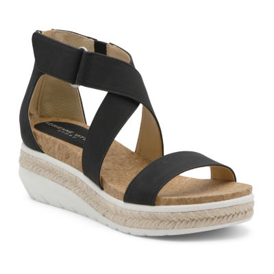 Adrienne Vittadini Womens Cape Ann Wedge Sandals