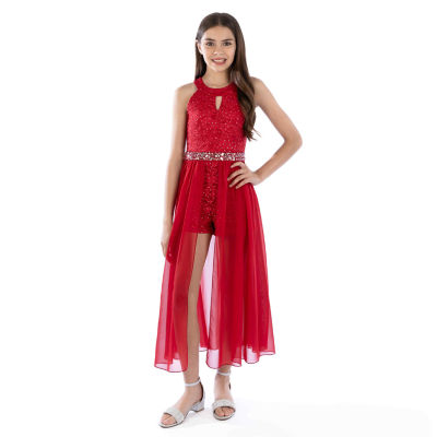 Speechless Big Girls Embellished Sleeveless Party Dress