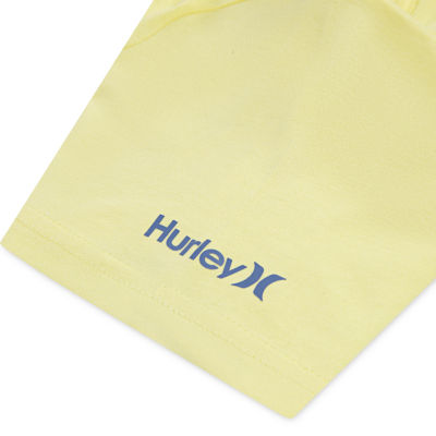 Hurley Big Kid Boys Crew Neck Short Sleeve Regular Fit Graphic T-Shirt