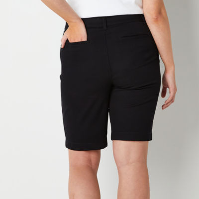 Lisette L Montreal 11-Inch Jupiter Bermuda Short with Pockets - Marine Blue