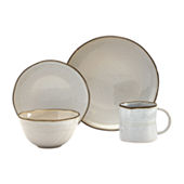 Tabletops Unlimited® Quinto White Porcelain Square 16-pc. Dinnerware Set,  Color: Whte - JCPenney