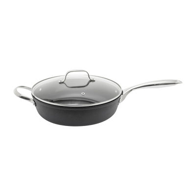 Starfrit 11" Frying Pan with Lid, Color Black JCPenney