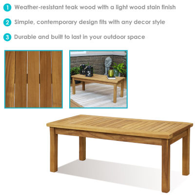 Sunnydaze Coffee Table