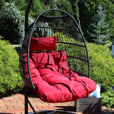 Julia Hanging Egg Chair with Cushions