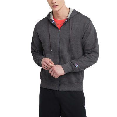 Champion Powerblend Fleece Mens Hooded Long Sleeve Sweatshirt