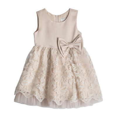 Rare Editions Toddler Girls Sleeveless Flower Girl A-Line Dress