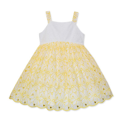 Blueberi Boulevard Toddler Girls Sleeveless Fit + Flare Dress