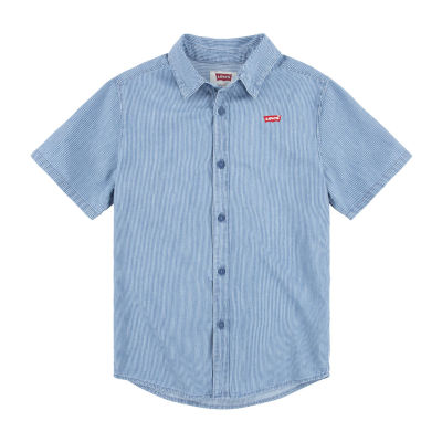 Levi's Big Boys Short Sleeve Button-Down Shirt