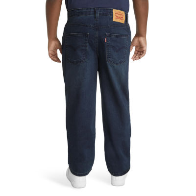 Levi's Big Boys Husky Mid Rise 514 Straight Leg Jean