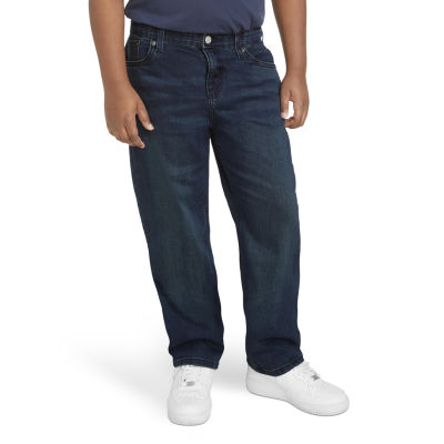 Levi's Big Boys Husky Mid Rise 514 Straight Leg Jean