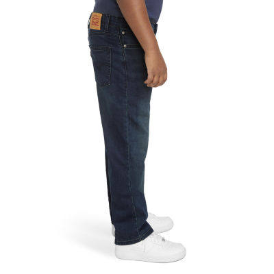 Levi's Big Boys Husky Mid Rise 514 Straight Leg Jean