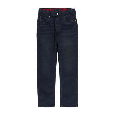 Levi's Big Boys Husky Mid Rise 514 Straight Leg Jean