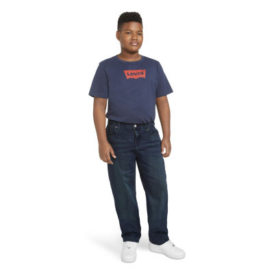 Levi's Big Boys Husky Mid Rise 514 Straight Leg Jean