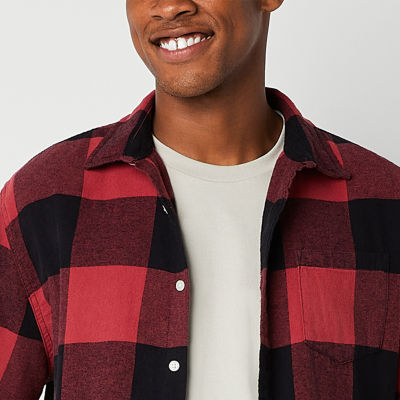 Arizona Mens Long Sleeve Flannel Shirt