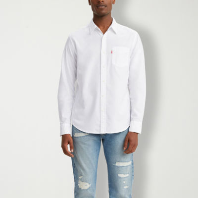 Levi's Classic 1 Pkt Standard Mens Classic Fit Long Sleeve Button-Down Shirt