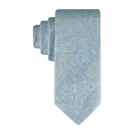 Haggar Paisley Tie, One Size, Green