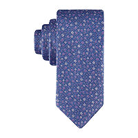 Haggar Floral Ties, One Size, Blue