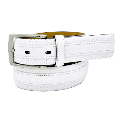 PGA TOUR Mens Belt, Color: White - JCPenney