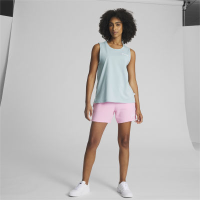 PUMA Womens Crew Neck Sleeveless Tank Top