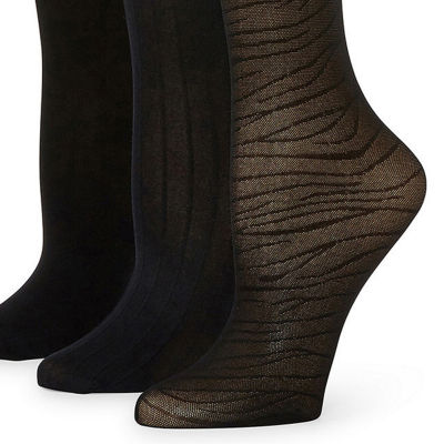 Mixit Womens 3 Pair Trouser Socks