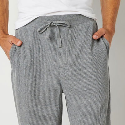 St. John's Bay Mens Flannel Jogger Pajama Pants