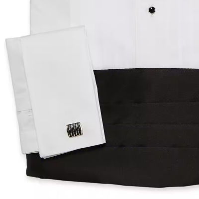 J. Ferrar Tuxedo Shirt Set