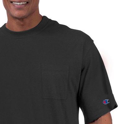 Champion Big and Tall Mens Crew Neck Short Sleeve Pocket T-Shirt