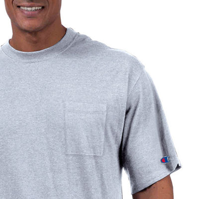 Champion Big and Tall Mens Crew Neck Short Sleeve Pocket T-Shirt - JCPenney