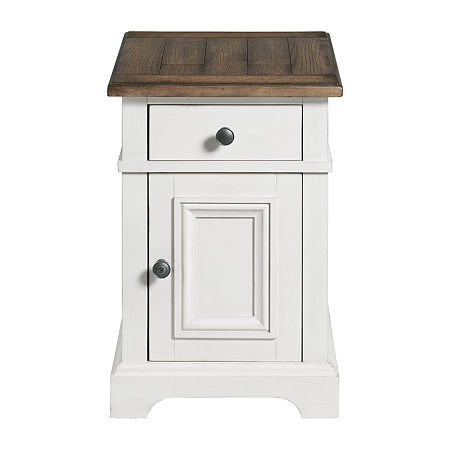 Magnolia Living Room Collection 1-Drawer, One Size, White