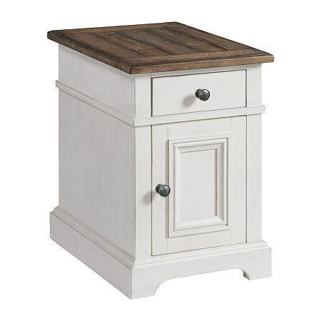 Magnolia Living Room Collection 1-Drawer, One Size, White