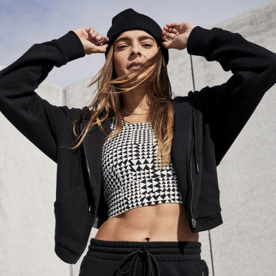 long sleeve workout bra