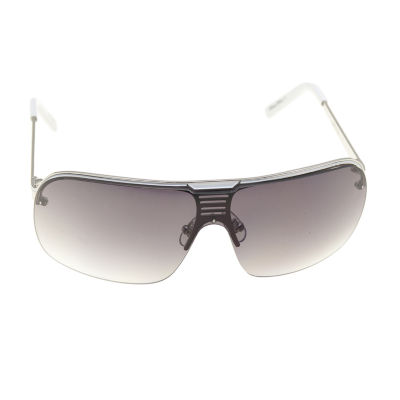 J. Ferrar Mens UV Protection Shield Sunglasses, Color: Silver - JCPenney