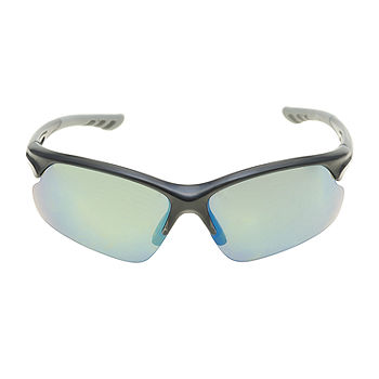 Xersion Mens UV Protection Wrap Around Sunglasses, Color: Blue - JCPenney