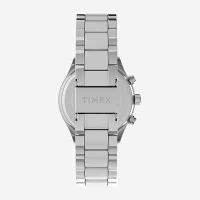 Timex Women's Standard Chronograph Silver Tone Bracelet Watch Tw2v57600ji