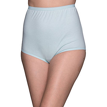 Vanity Fair Women's Perfectly Yours Tailored Cotton Full Brief Underwear,  Style 15318 