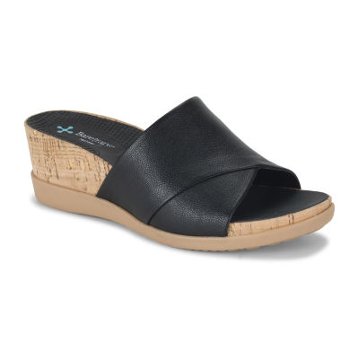 Baretraps Womens Laury Slide Sandals, Color: Black - JCPenney