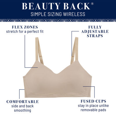 Vanity Fair® Beauty Back® Simple Sizing Wireless Bra - 72118